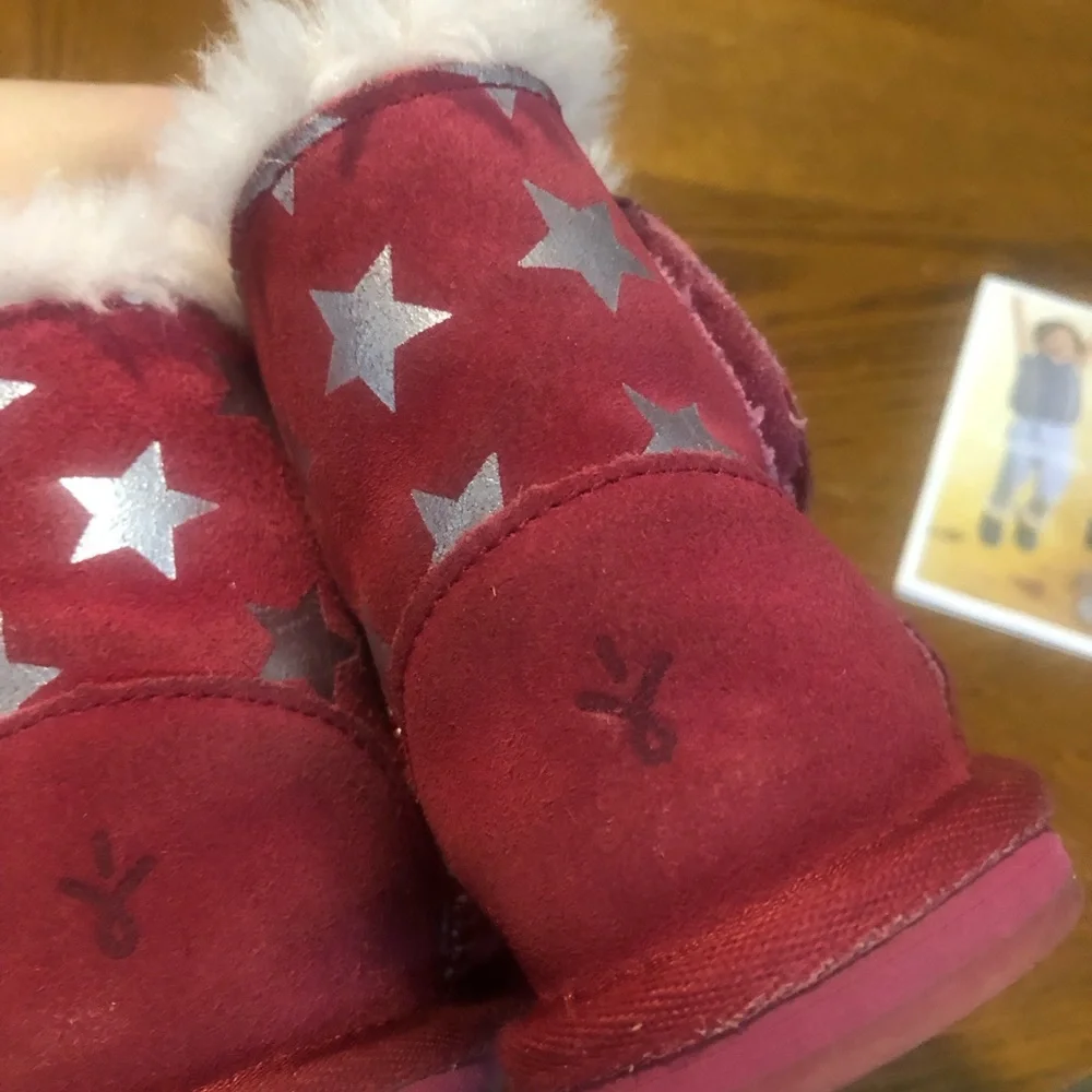 EMU Australia Starry Night Toddler Boots 18-24 mths‎ Blue Excellent